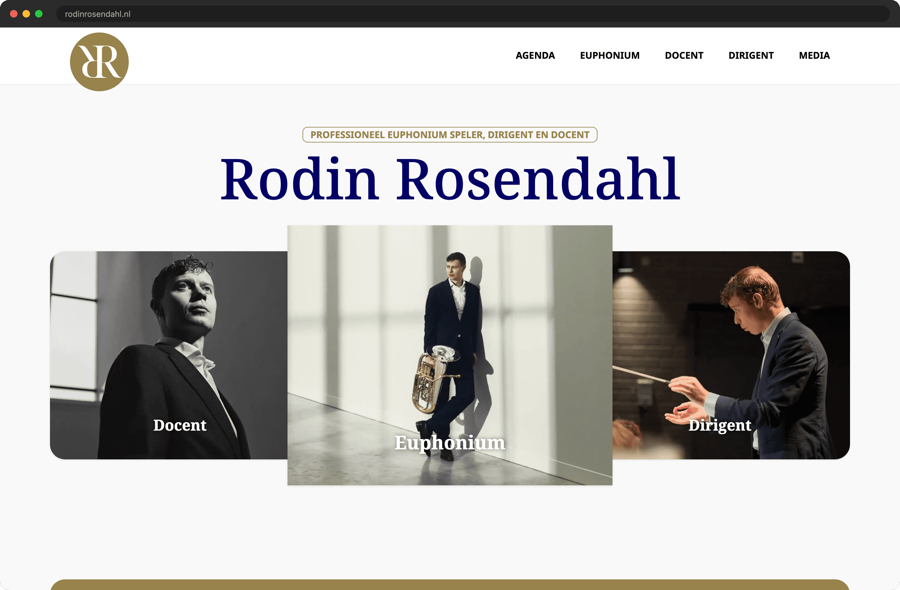 Rodin Rosendahl homepage