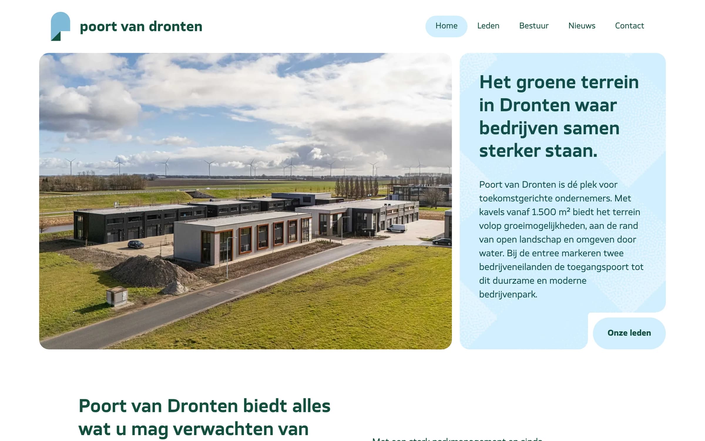 Schermopname van Poort van Dronten